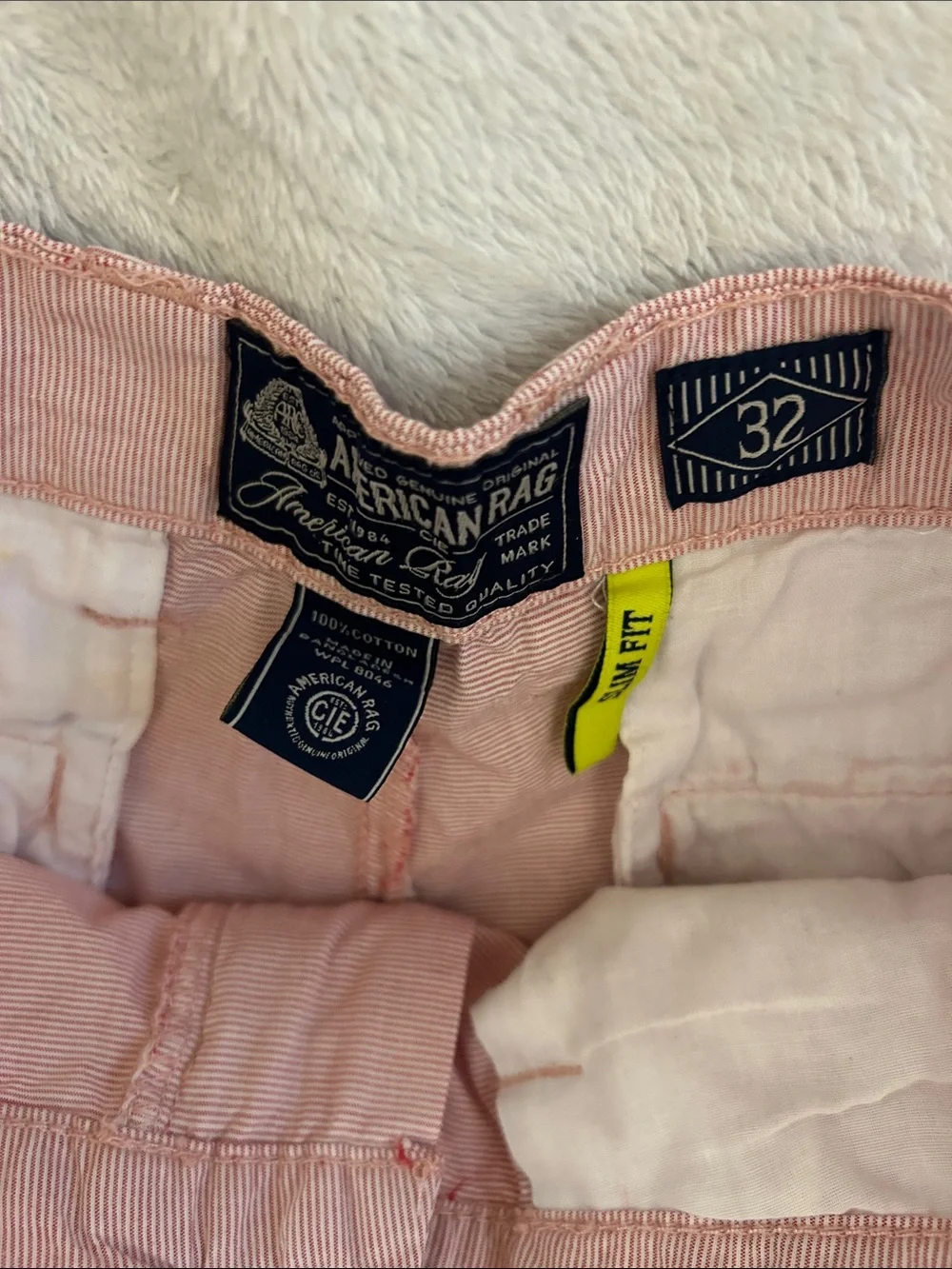 American Rag Pink Men's Chino Shorts